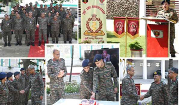 सेना चिकित्सा सेवा कोर ने 260 वां स्थापना दिवस मनाया