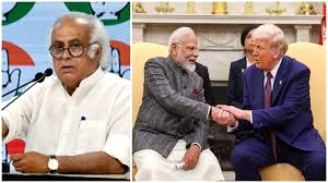 कांग्रेस ने पूछा सवाल, पीएम क्यों नहीं मान रहे कि वे ट्रंप से बात करते हैं?