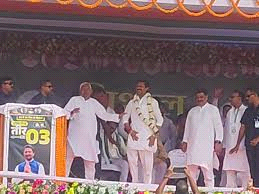 चकाई में नीतीश कुमार बोले, पहले गांव से बाहर निकलना मुश्किल था, अब हर गांव तक पक्की सड़क