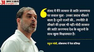 जाति जनगणना संबंधी मेरे सवाल पर सरकार का जवाब चौंकाने वाला : राहुल