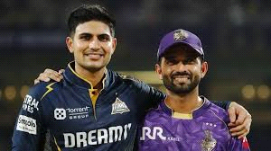  कोलकाता नाइट राइडर्स ने टॉस जीतकर पहले बल्लेबाजी का किया फैसला